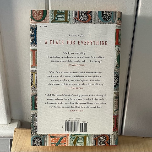 JUST IN A Place for Everything Book History Alphabet Linguistics Language Nonfic - Picture 2 of 9